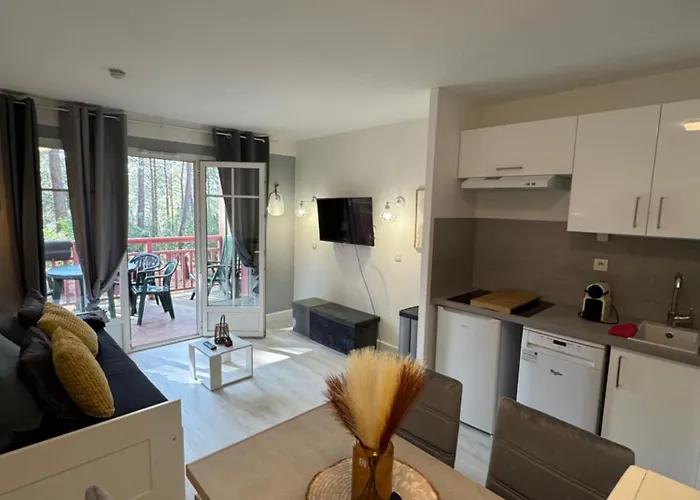 Appartement Spacieux Renove Et Piscine Chauffee 1Chambre 4 Personnes - Lacanau - Piscine - Vue Sur Le Golf