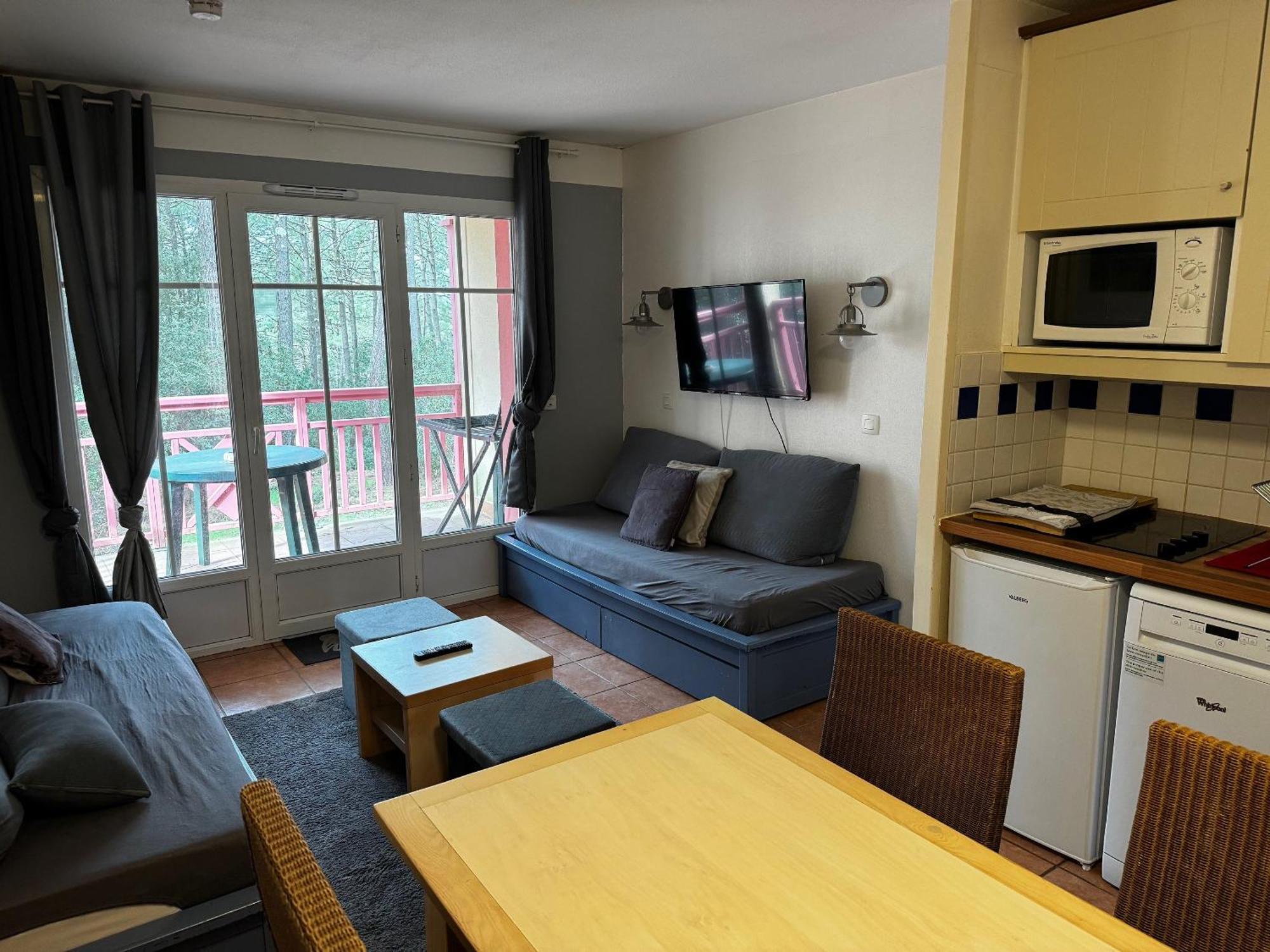 Appartement Spacieux Renove Et Piscine Chauffee 1Chambre 4 Personnes - Lacanau - Piscine - Vue Sur Le Golf *